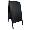 Lavagna Sandwich cavalletto nero 69 x 125 cm - 13473