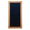 Lavagna Woody teak 20 x 40 cm Securit - 13483 Lavagna Woody teak 20 x 40 cm Securit - 13483