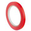 Nastro adesivo 350 - 9 mm - PVC - rosso - rotolo da 66 mt - conf. 16 pezzi - Eurocel - 000401063 - 39429A - DMwebShop