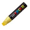 Marcatore a base d'acqua Uni Posca PC17K - punta extra large a scalpello - 15 mm - giallo - Uni Mitsubishi - M PC17K G - 4902778364178 - DMwebShop