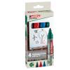 Marcatore per lavagne bianche 28 EcoLine - punta conica - 1,5 - 3 mm - astuccio 4 pezzi - Edding - E-28-4 - 4004764918263 - DMwebShop
