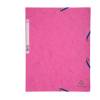 Cartellina con elastico cartoncino lustre 3 lembi 400 gr 24 x 32 cm rosa - 15627 Cartellina con elastico cartoncino lustre 3 lembi 400 gr 24 x 32 cm rosa - 15627