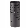 Portaombrelli - metallo verniciato - fantasia lettere - nero - King Collection - P1817289 - 8023755053529 - DMwebShop