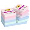 Blocco Post it Super Sticky 622-12SS-SOUL - 47,6 x 47,6 mm - colori Soulful - 90 fogli - conf. 12 pezzi - Post-it - 7100290159 - 4064035065706 - DMwebShop