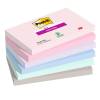 Blocco Post it Super Sticky 655-6SS-SOUL - 76 x 127 mm - colori Soulful - 90 fogli - conf. 6 pezzi - Post-it - 7100259202 - 4054596926462 - DMwebShop