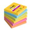 Blocco Post it Super Sticky 654-6SS-CARN - 76 x 76 mm - colori Carnival - 90 fogli conf. 6 pezzi - Post-it - 7100265522 - 4064035003623 - DMwebShop