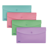 Buste con bottone - PPL - 9,9 x 21 cm - colori assortiti Pastel - conf. 5 pezzi - Favorit - 400151719 - 3045050459542 - DMwebShop