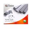 Punti metallici - 23/8 - scatola da 1000 pezzi - conf. 20 pezzi - Titanium - D1431 - 8025133121929 - DMwebShop