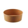 Bowl monouso Street Food 16 x h 6,8 cm 1300 ml avana bianco - 26195