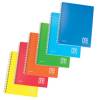 Maxiquaderno One Color PP A4,1 rigo 80,1 fogli 80 gr senza fori spiralato - 26429