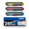 Multipack Toner Originali - TN-241 - Confezione 3 cartucce - Brother - TN241CMY - 4977766812832 - DMwebShop