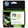 Multipack Cartucce Originale - giallo - HP 712 - Confezione 3 cartucce - 29ml - Hp - 3ED79A - 193905352883 - DMwebShop