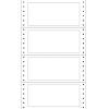 Etichette adesive a modulo continuo TT951 in carta corsia singola permanenti 140 x 60 mm 100 fogli bianco - 15089