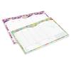 Desk planner Nature Flowers - da scrivania - 42 x 29,5 cm - conf. 2 pezzi - Pigna - 023266400 - 8005235209206 - DMwebShop