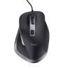 Mouse Fyda - a filo - nero - Trust - 24728 - 8713439247282 - DMwebShop