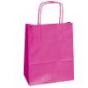 Shopper in carta maniglie cordino - 18 x 8 x 24 cm - magenta - conf. 25 sacchetti - Mainetti Bags - 072062 - 8029307072062 - DMwebShop