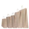 Shopper Twisted maniglie cordino 22 x 10 x 29 cm carta kraft sabbia Mainetti Bags - 3483