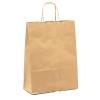 Shopper maniglie cordino 26 x 11 x 35 cm carta biokraft avana Mainetti Bags - 3467