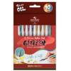Roller gel colorati - colori glitter - Koh I Noor - astuccio 10 roller - NAGP10S - 8032173001432 - DMwebShop
