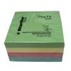 Biglietti adesivi Cubo assortito tenue 75 x 75 mm 70 gr 400 fogli Starline - 4713
