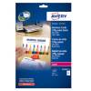 Biglietti da visita 85 x 54 mm 270 gr effetto satinato bianco conf 25 fogli da 10 biglietti Avery C32026 - 1604 Biglietti da visita 85 x 54 mm 270 gr effetto satinato bianco conf 25 fogli da 10 biglietti Avery C32026 - 1604