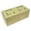 Blocchetto biglietti adesivi giallo 75 x 75 mm 70 gr 100 fogli - 5405