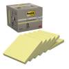 Blocco Notes Green - 654-1B - 76 x 76 mm - 100 fogli - riciclabile - giallo - conf. 6 pezzi - Post-it - 7100172252 - 4054596723139 - DMwebShop