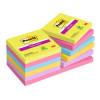 Blocco foglietti Super Sticky 654,12SSUCC 76 x 76 mm colori Ultra 90 fogli - 4639