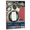 Carta metallizzata Special Events A4,120 gr rosso confezione 20 fogli - 5823