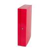 Scatola progetto Glossy dorso 12 cm rosso - 1050
