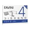 Album conf. 5 pezzi - Favini 4 - 24 x 33 cm - 220 gr - 20 fogli - liscio - A166504 - 8007057330113 - DMwebShop