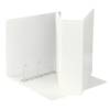 Raccoglitore personalizzabile Display 22 x 30 cm 4 anelli quadri 65 mm bianco - 3578