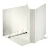 Raccoglitore personalizzabile Display 4 anelli a D 40 mm dorso 5,9 cm 22 x 30 cm bianco Esselte 394753000 - 3710