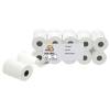 Rotolo per POS e carte di credito - 57 mm x 18 mt - Ø esterno 38 mm - anima 12 mm - 55 gr - carta termica BPA free - blister 10 pezzi - Sabacart - 3125057018CX - 8024828704478 - DMwebShop