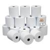 Rotolo per calcolatrici 57 mm x 28 mt diametro esterno 58 mm anima 12 mm 55 gr carta neutra blister 10 pezzi Sabacart - 5784