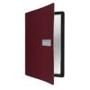 PortaMenu Royal 1 inserto doppio incluso A4,24 x 33 cm bordeaux - 14438