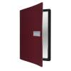 PortaMenu Royal 1 inserto doppio incluso A4,24 x 33 cm bordeaux - 14438