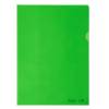 Cartelline a L - 22 x 30 cm - PE Bio-Based - liscio superior - verde - conf. 25 pezzi - Favorit - 400182396 - 8006779049990 - DMwebShop