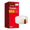 Nastro adesivo Crystal 600,19 mm x 33 mt Value Pack 8 rotoli - 9387