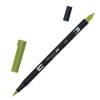 Pennarello Dual Brush 158 - dark olive - conf. 6 pezzi - Tombow - PABT-158 - 4901991901269 - DMwebShop