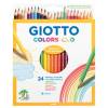 Pastelli colorati Colors 3,0 diametro mina 3 mm astuccio 24 pezzi Giotto F278400 - 22848