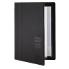 PortaMenu' Trendy - 1 inserto doppio incluso - A5 - 18 x 25 cm - nero - Securit - MC-TRA5-BL - 8717624240126 - DMwebShop