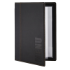 PortaMenu' Trendy - 1 inserto doppio incluso - A5 - 18 x 25 cm - nero - Securit - MC-TRA5-BL - 8717624240126 - DMwebShop