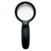 Lente di ingrandimento diametro 7,5 cm con LED nero - 29986