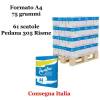 Carta bianca per stampanti multifunzione A4,75 gr 305 Risme Paperline - 763 Carta bianca per stampanti multifunzione A4,75 gr 305 Risme Paperline - 763