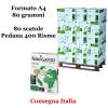Carta bianca per stampanti multifunzione A4,80 gr scatole da 5 risme 400 Risme Navigator - 938 Carta bianca per stampanti multifunzione A4,80 gr scatole da 5 risme 400 Risme Navigator - 938