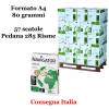 Carta bianca per stampanti multifunzione - A4 - 80 gr - scatole da 5 risme - pallet da 57 scatole - 285 Risme - Navigator - NAVA4-285