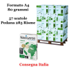 Carta bianca per stampanti multifunzione - A4 - 80 gr - scatole da 5 risme - pallet da 57 scatole - 285 Risme - Navigator - NAVA4-285