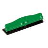 Perforatore - massimo 8 fogli - 4 fori regolabili - passo 6/8 cm - verde - Lebez - 840 - 8007509008409 - DMwebShop