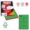 Etichetta adesiva C512 - carta - permanente - 105 x 74,25 mm - 8 etichette per foglio - verde - scatola 100 fogli A4 - Markin - X210C512VE - 8007047022509 - DMwebShop Etichetta adesiva C512 - carta - permanente - 105 x 74,25 mm - 8 etichette per foglio - verde - scatola 100 fogli A4 - Markin - X210C512VE - 8007047022509 - DMwebShop